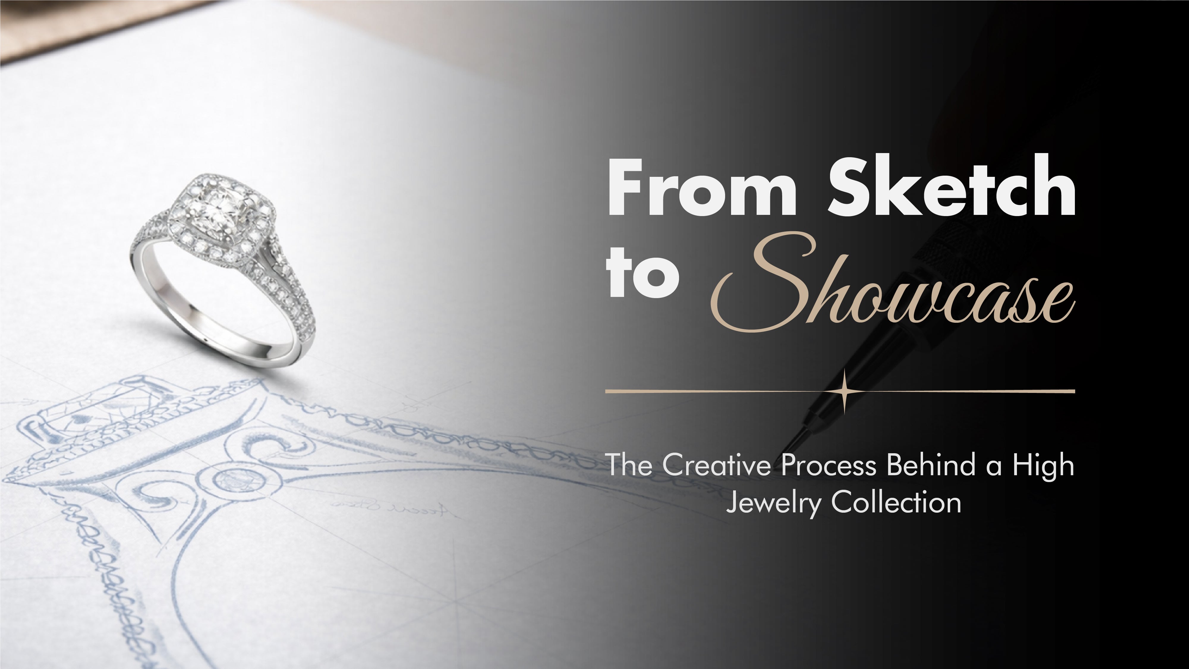 From Sketch to Showcase: The Creative Process Behind a High Jewelry Collection