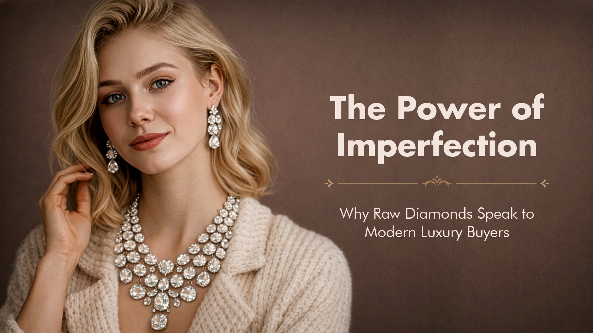 The Power of Imperfection: Why Raw Diamonds Speak to Modern Luxury Buyers