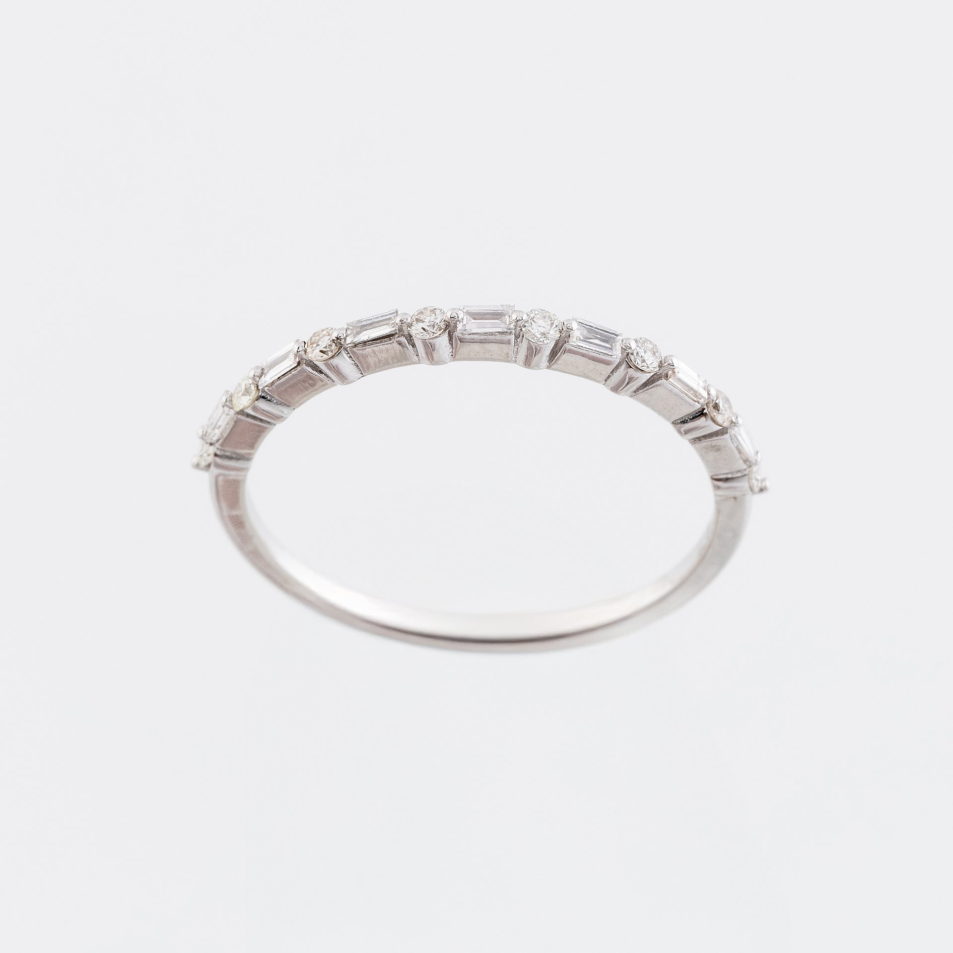 Eternal Line Diamond Wedding Band