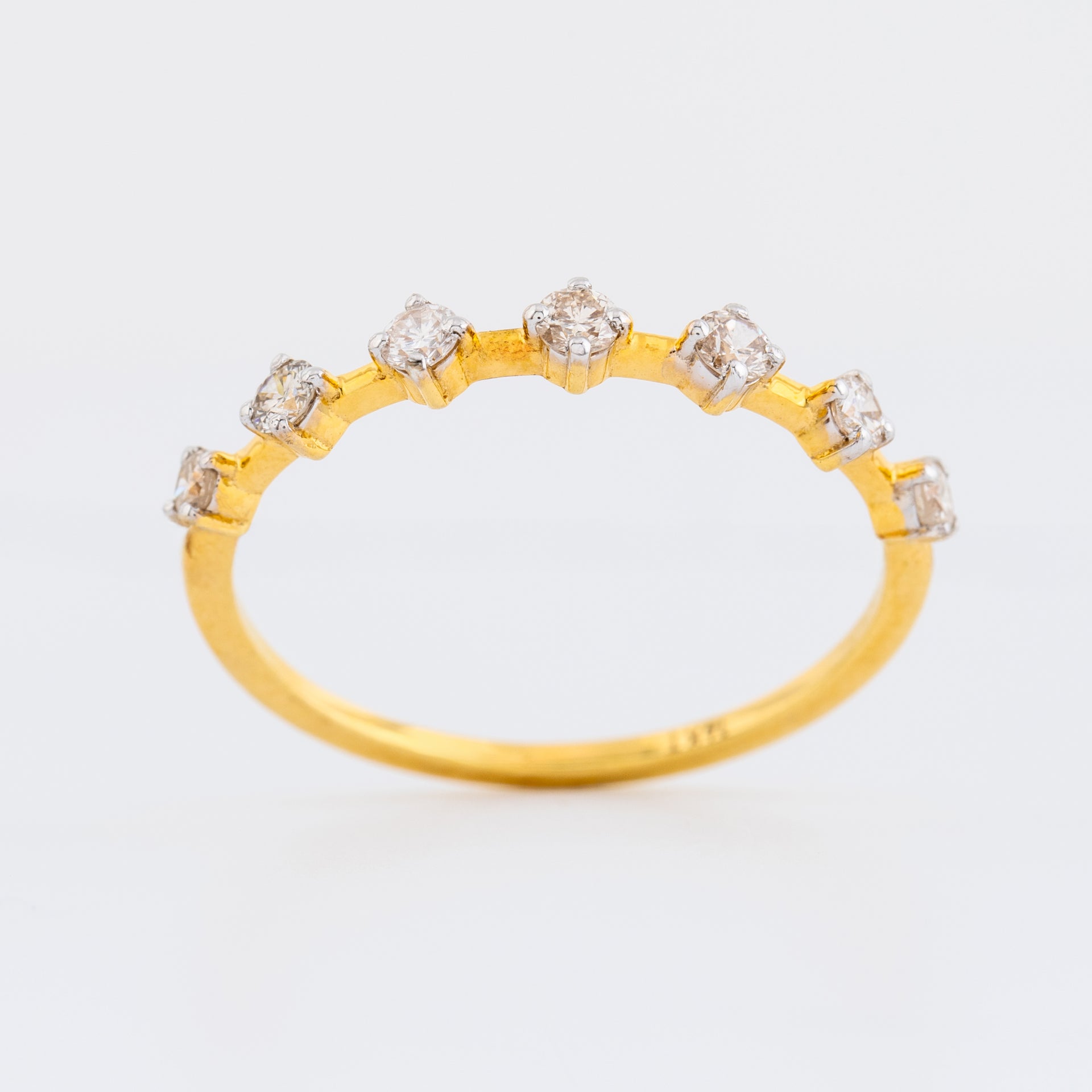 Petite Eternity Diamond Wedding Band