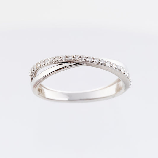 Twist Diamond Ring