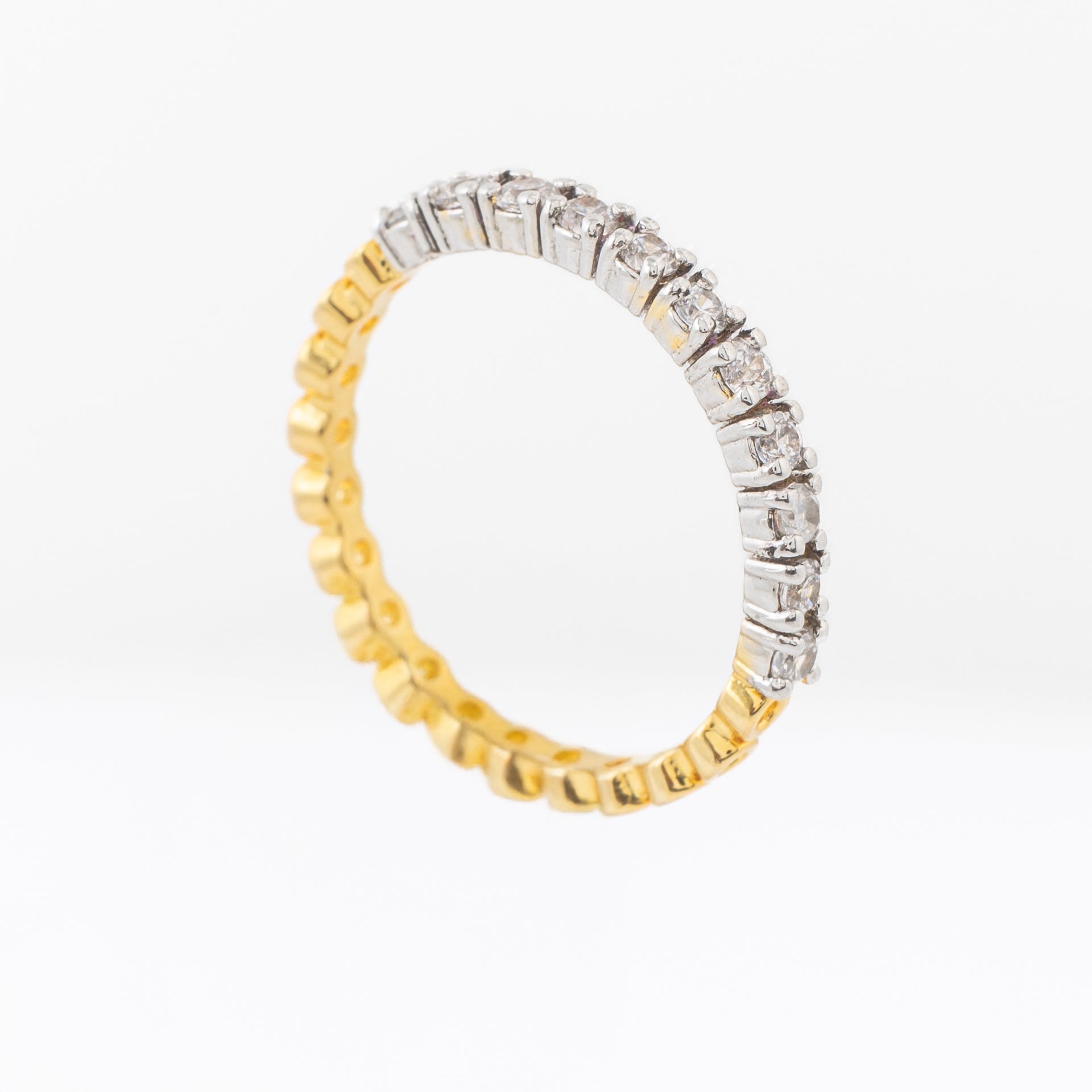 Half Eternity Diamond Wedding Band