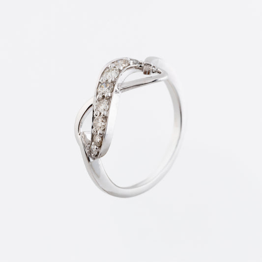 Infinity Diamond Ring