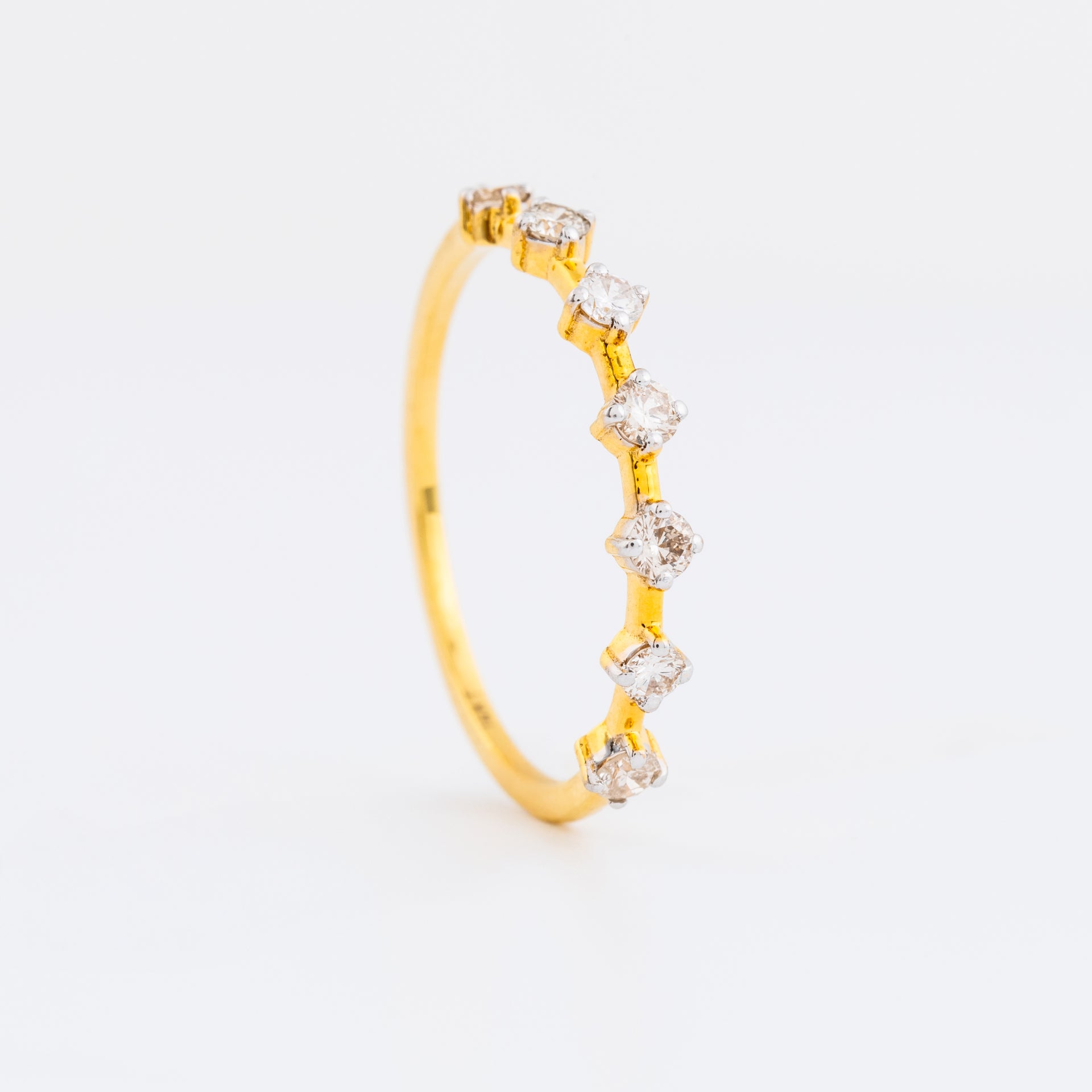 Petite Eternity Diamond Wedding Band