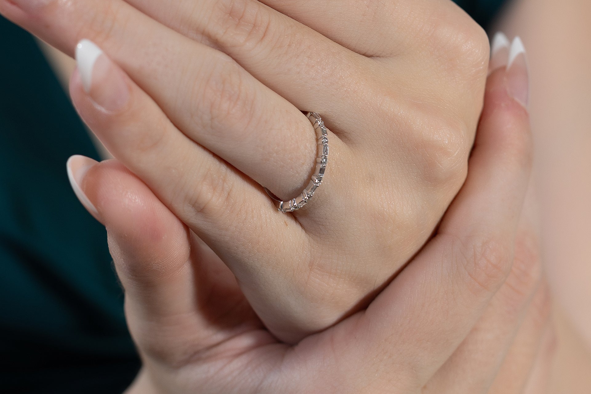 Eternal Line Diamond Wedding Band