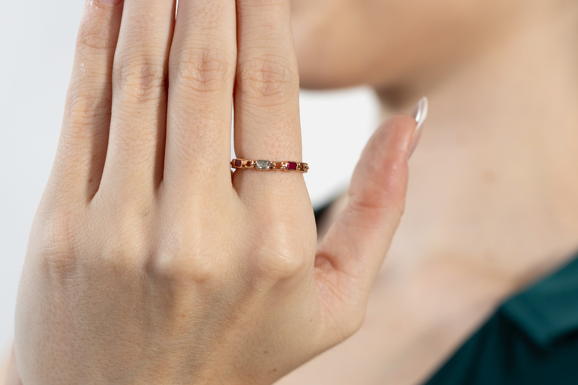 Link Ruby Diamond Ring