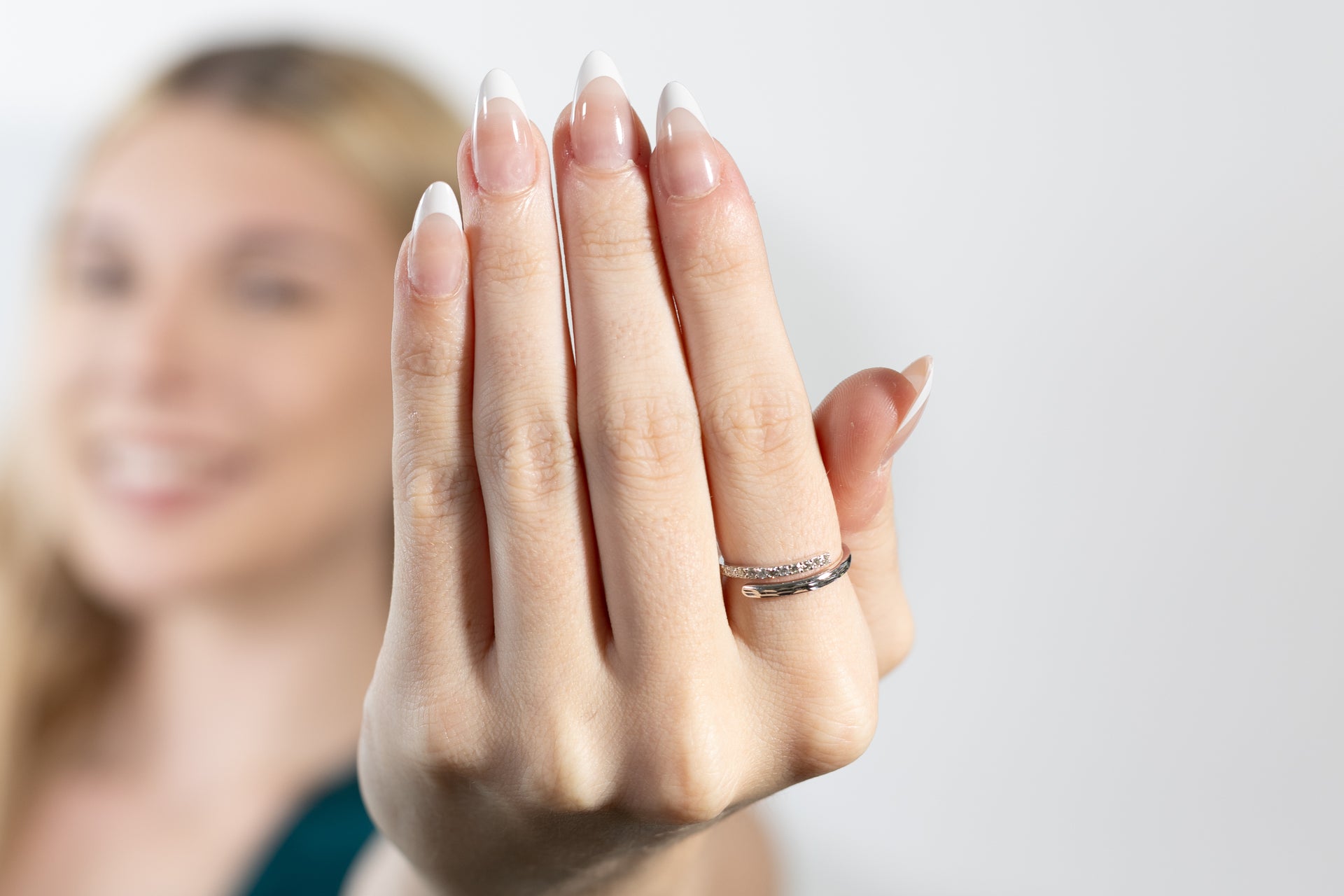 Petite Twist Diamond Ring