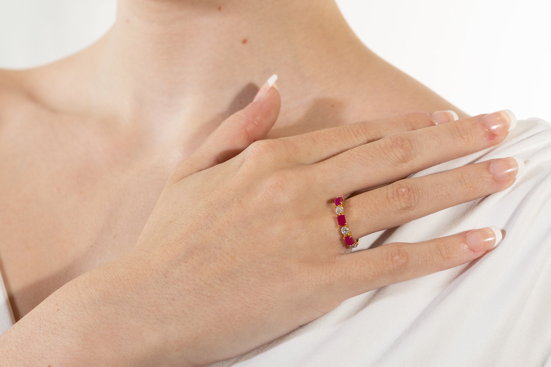 Ruby Diamond Ring