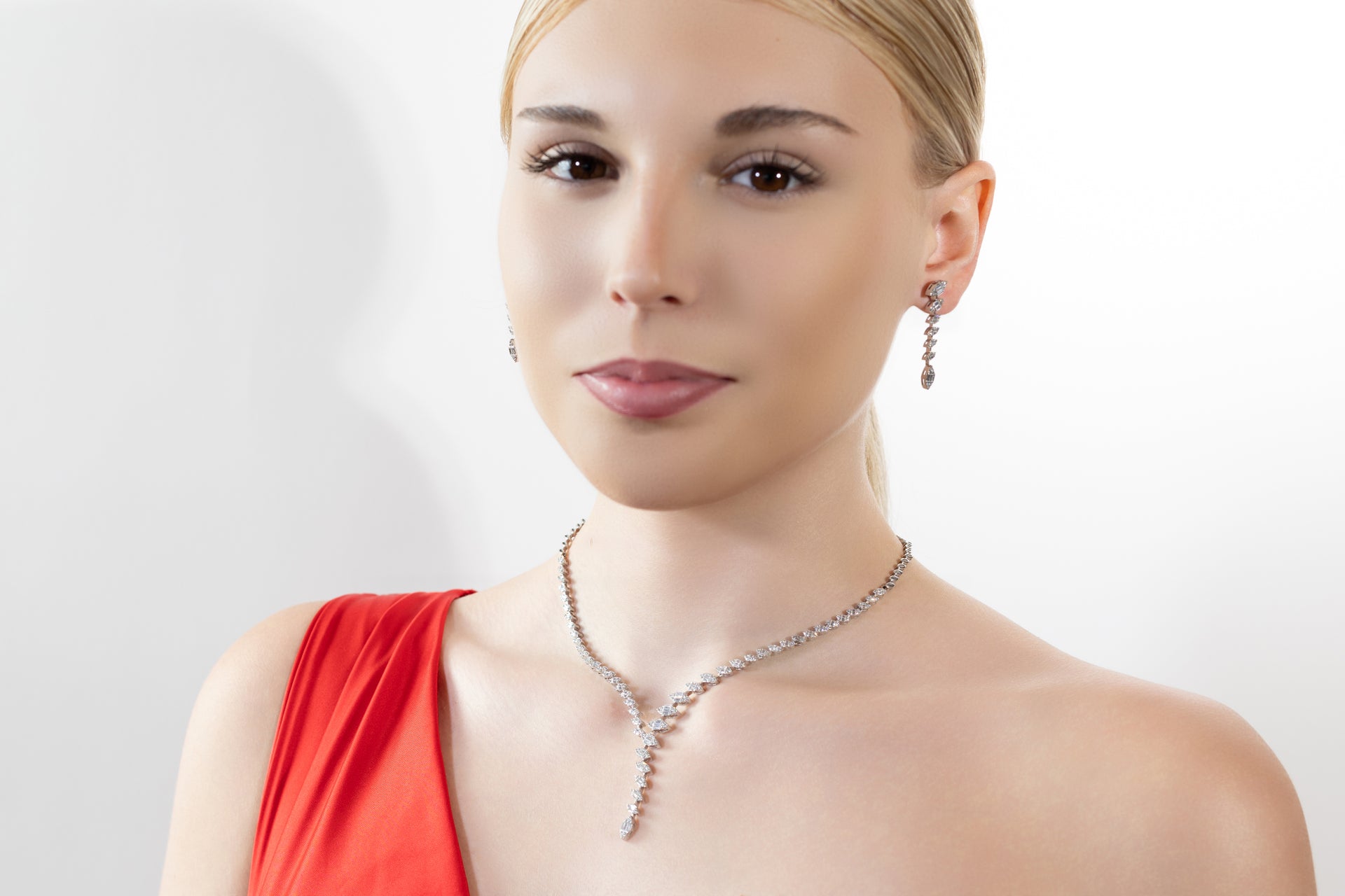 Marquise Diamond V-Drop Collection