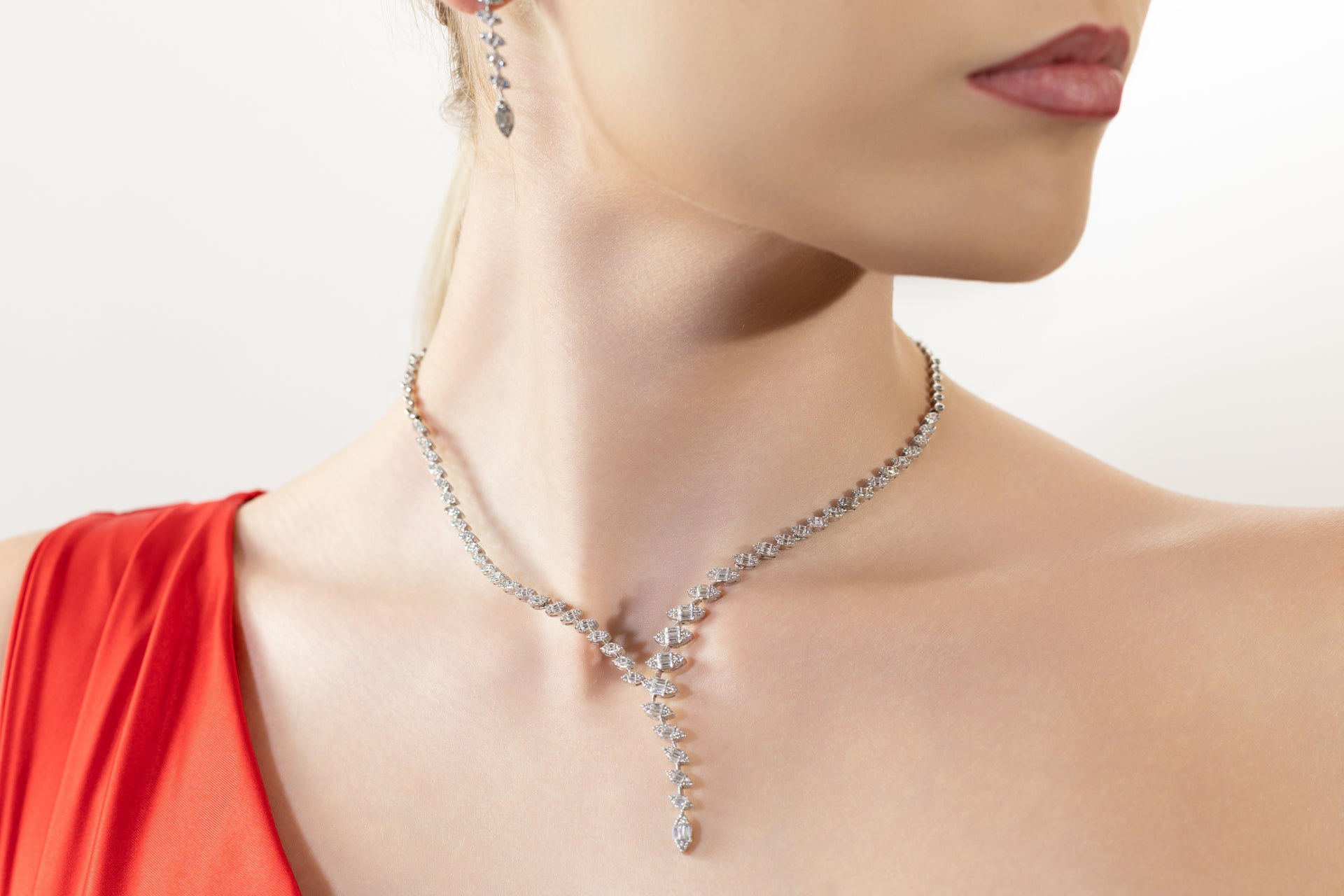 Marquise Diamond V-Drop Collection