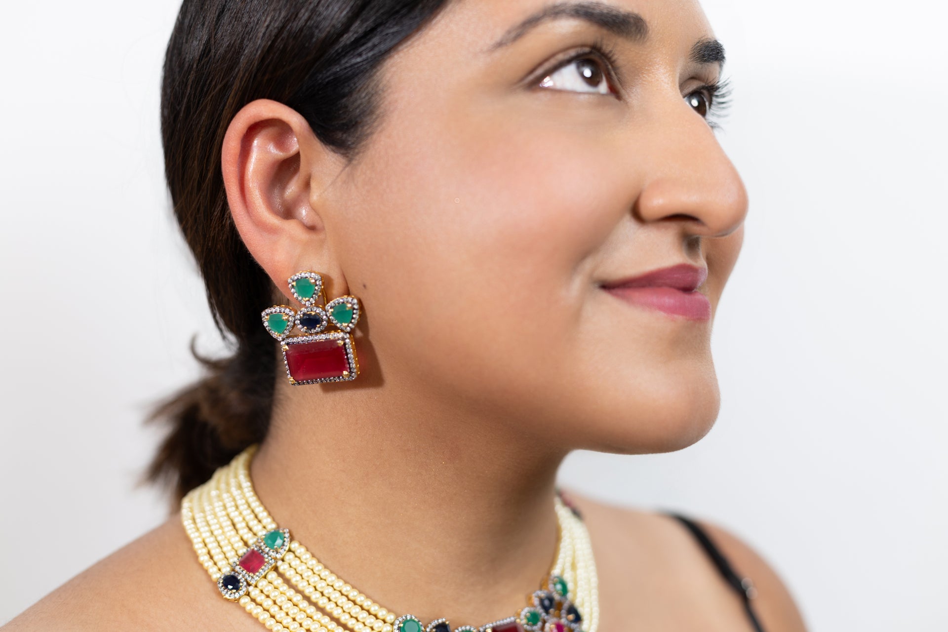 Vian Opulent Gemstone and Multi-Strand Pearl Collection