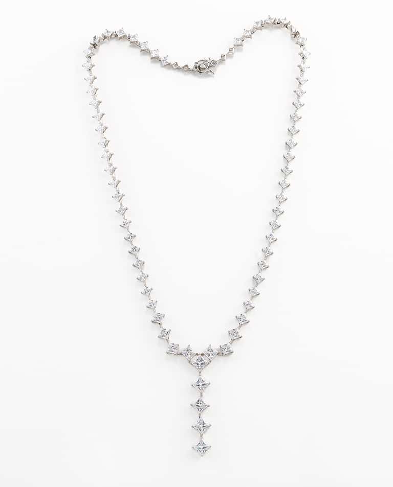 Exquisite Princess Drop Necklace