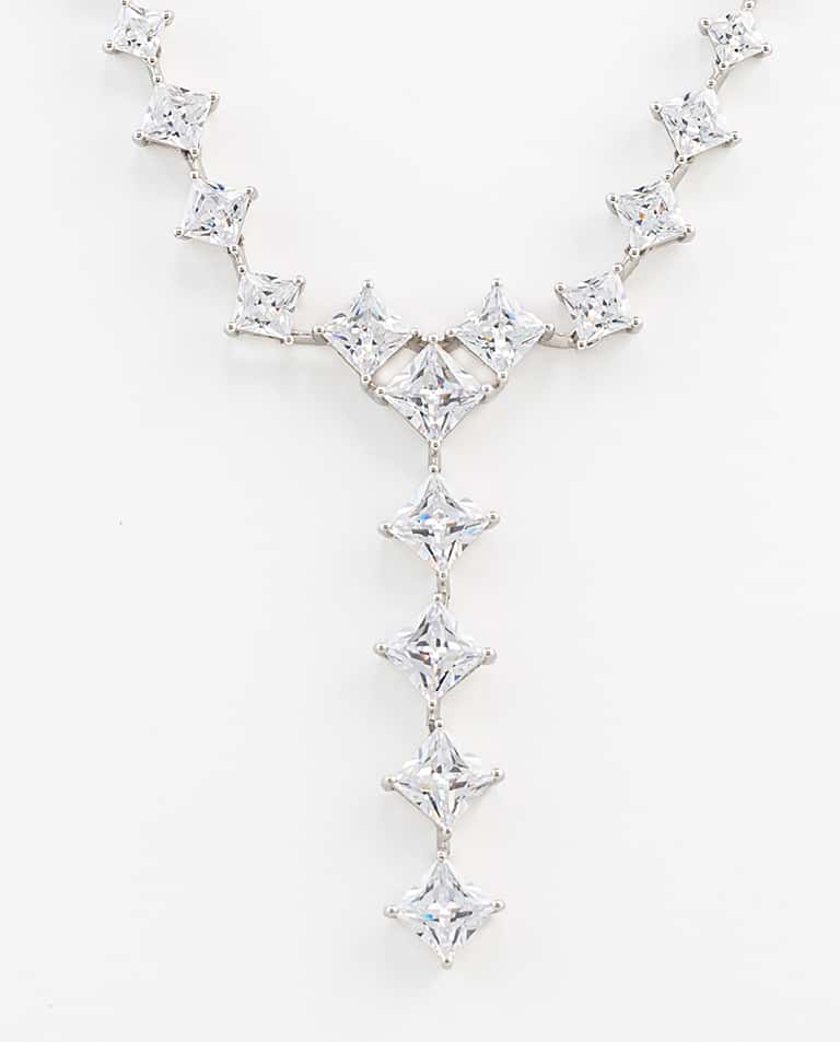 Exquisite Princess Drop Necklace
