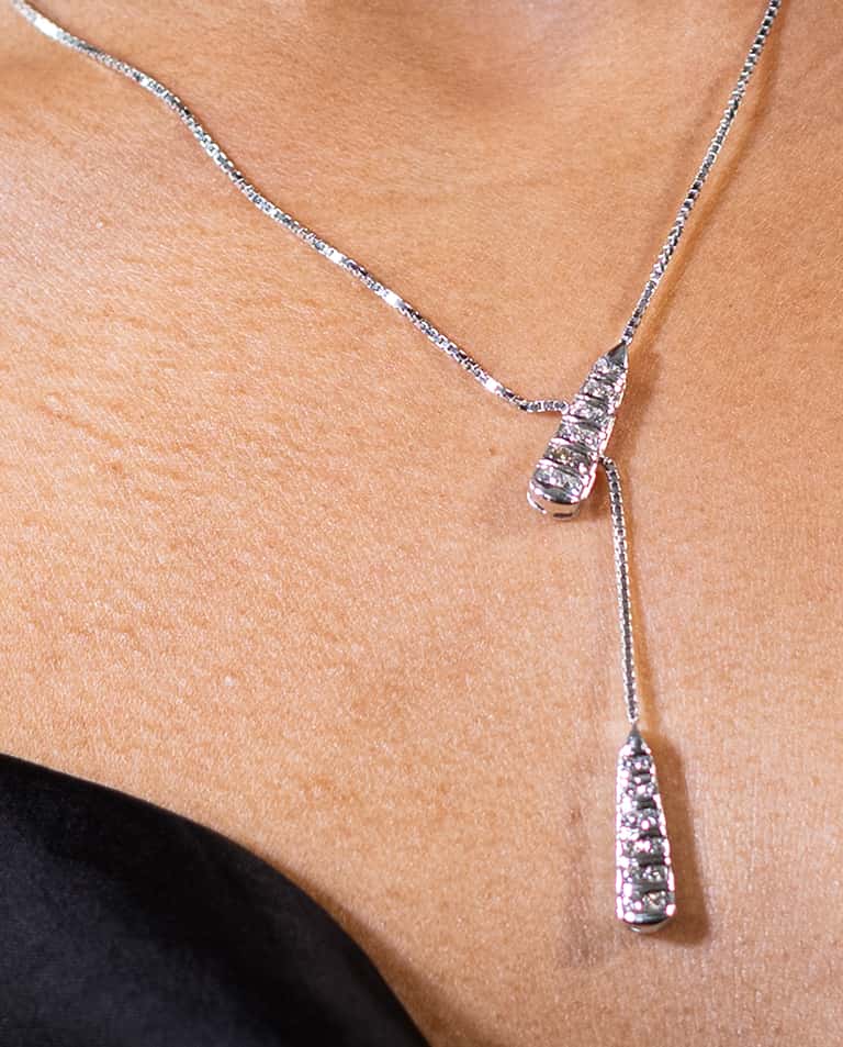 Eternity Diamond Necklace