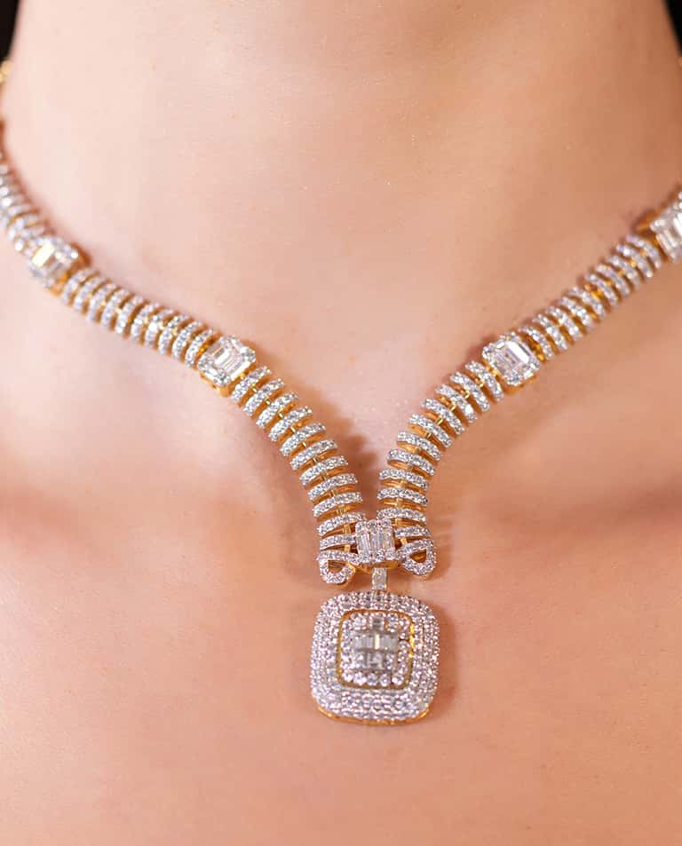 V Shaped Diamond Petal Collection