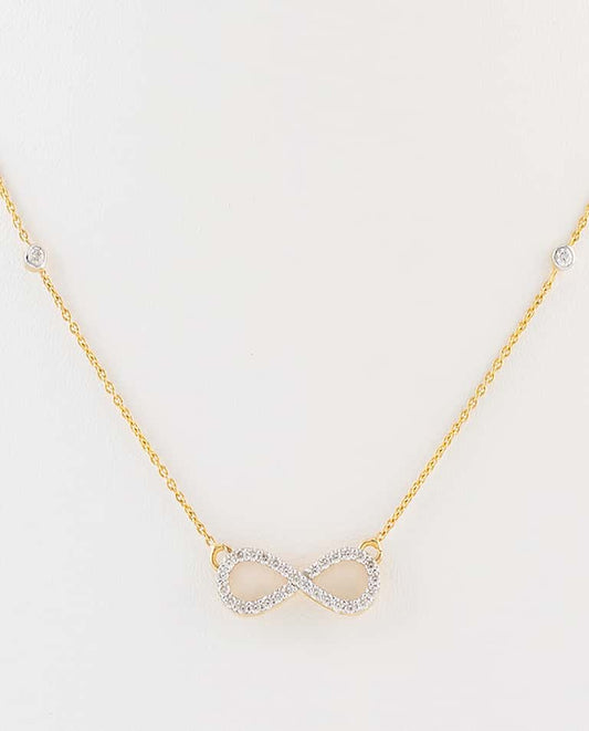 Infinity Diamond Necklace