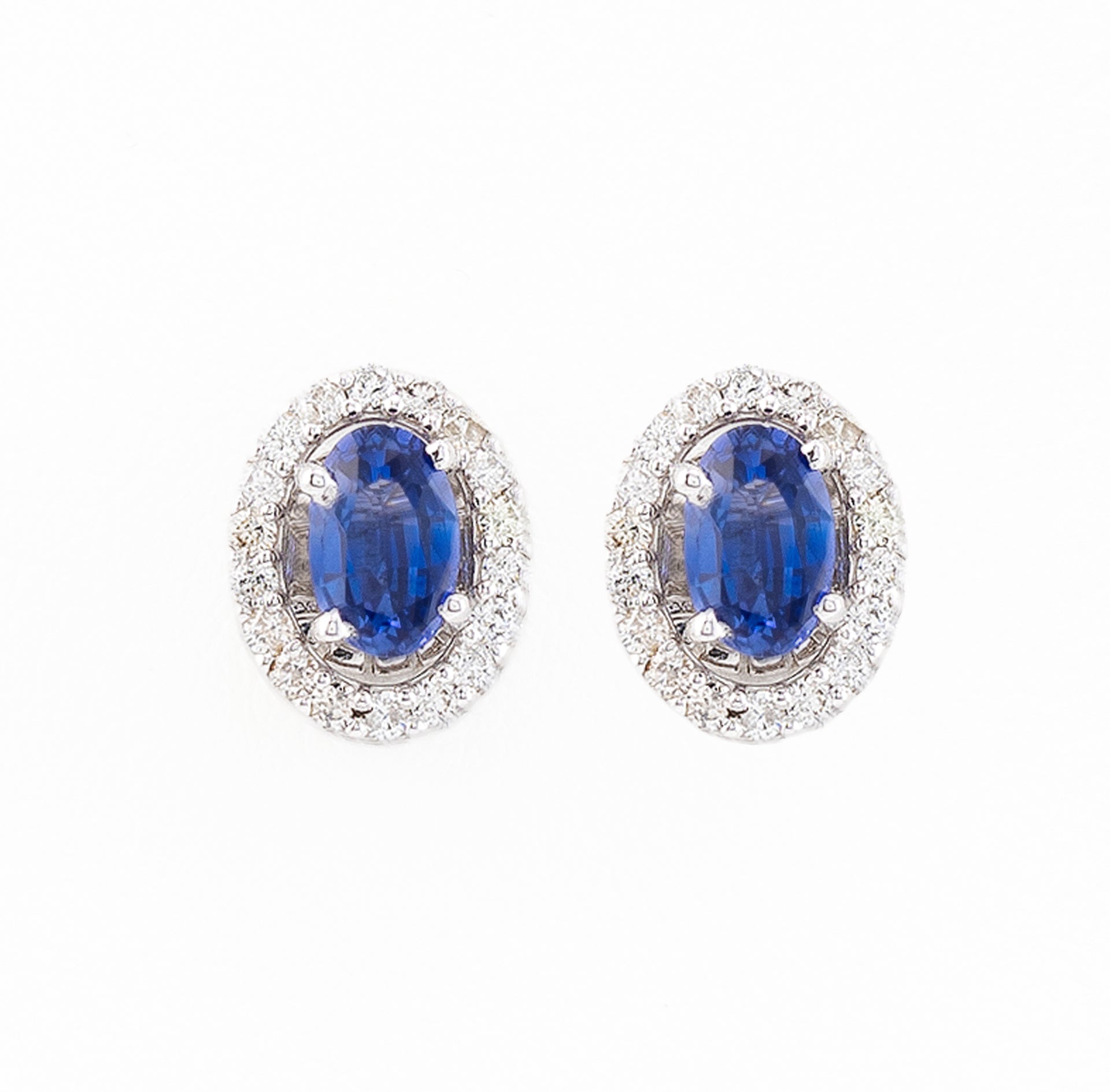 Changeable Stones and Diamond Earrings