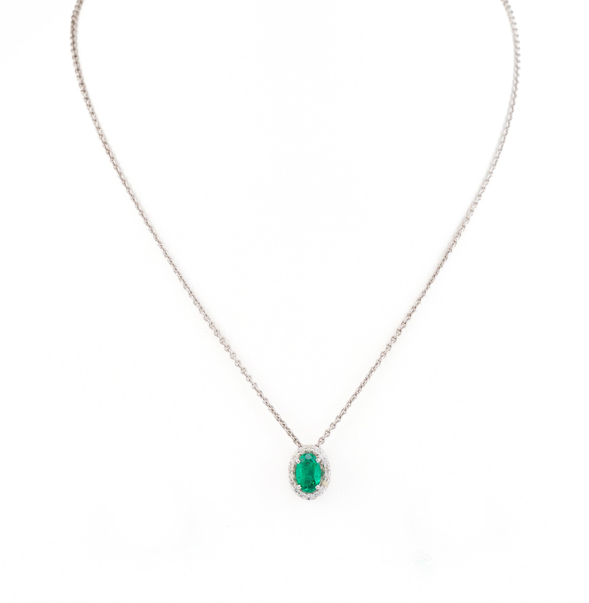 Changeable Stones and Diamond Necklace