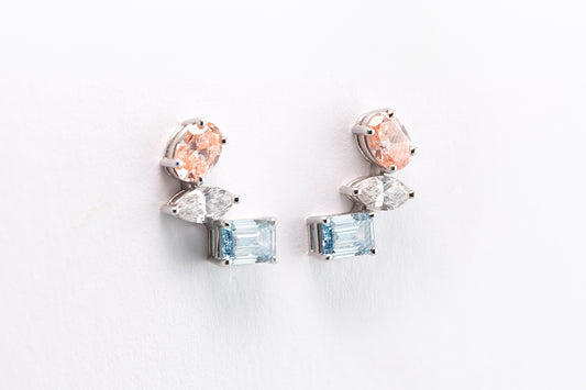 Vian Trio Diamond Earrings