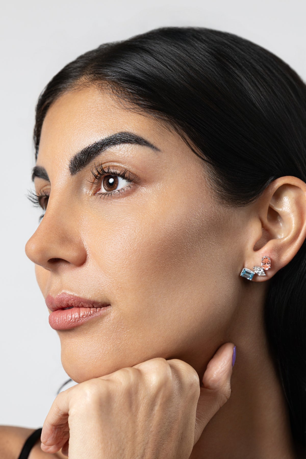 Vian Trio Diamond Earrings