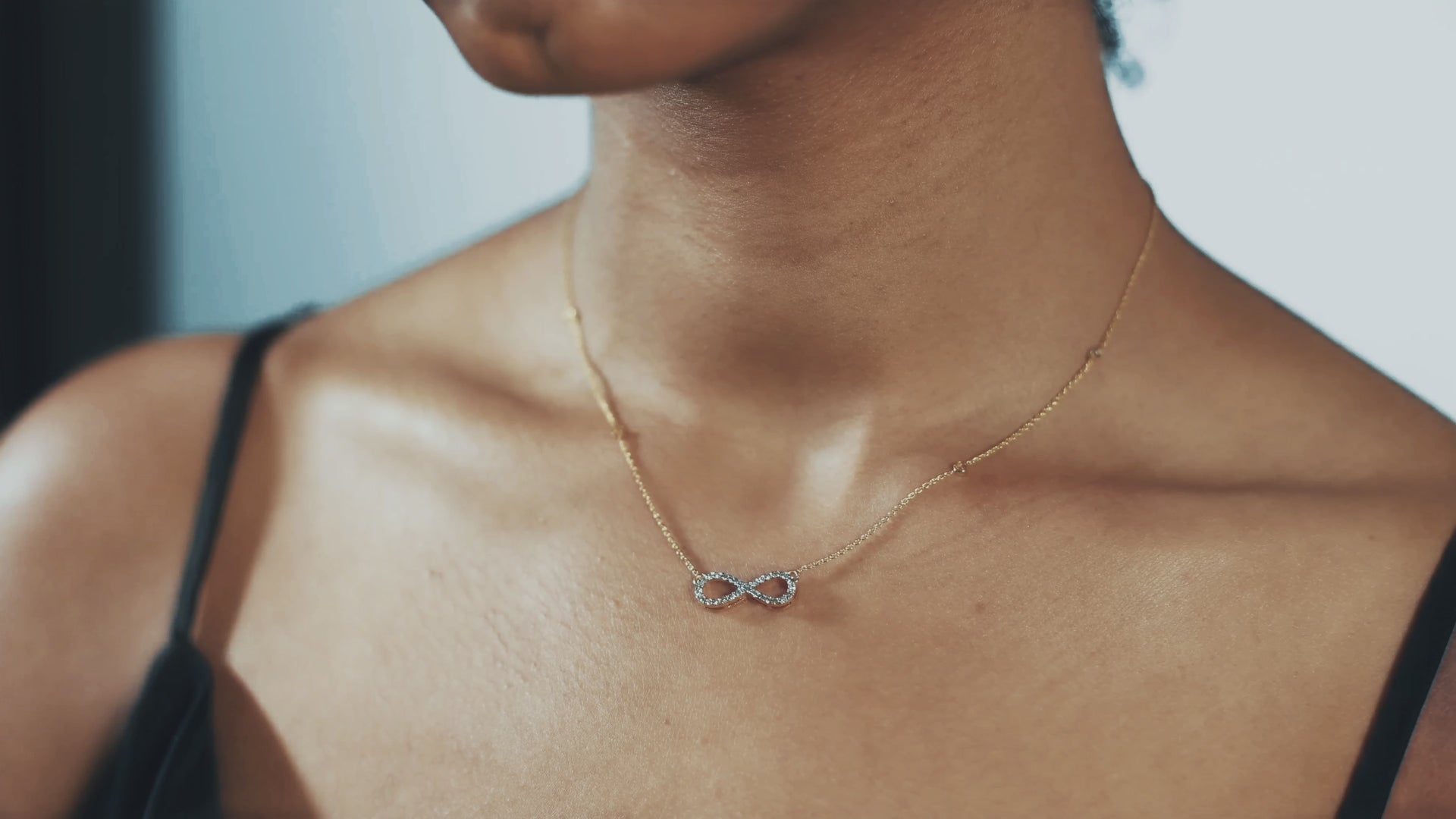 Infinity Diamond Necklace