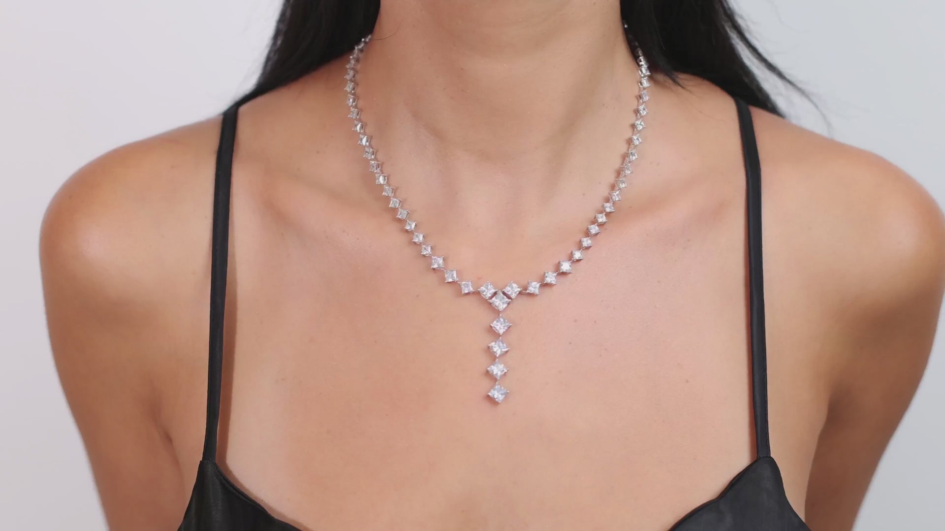 Exquisite Princess Drop Necklace